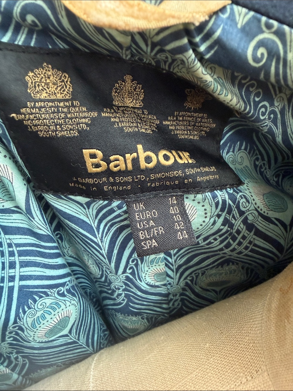 Barbour jacket - Picture 4 of 5